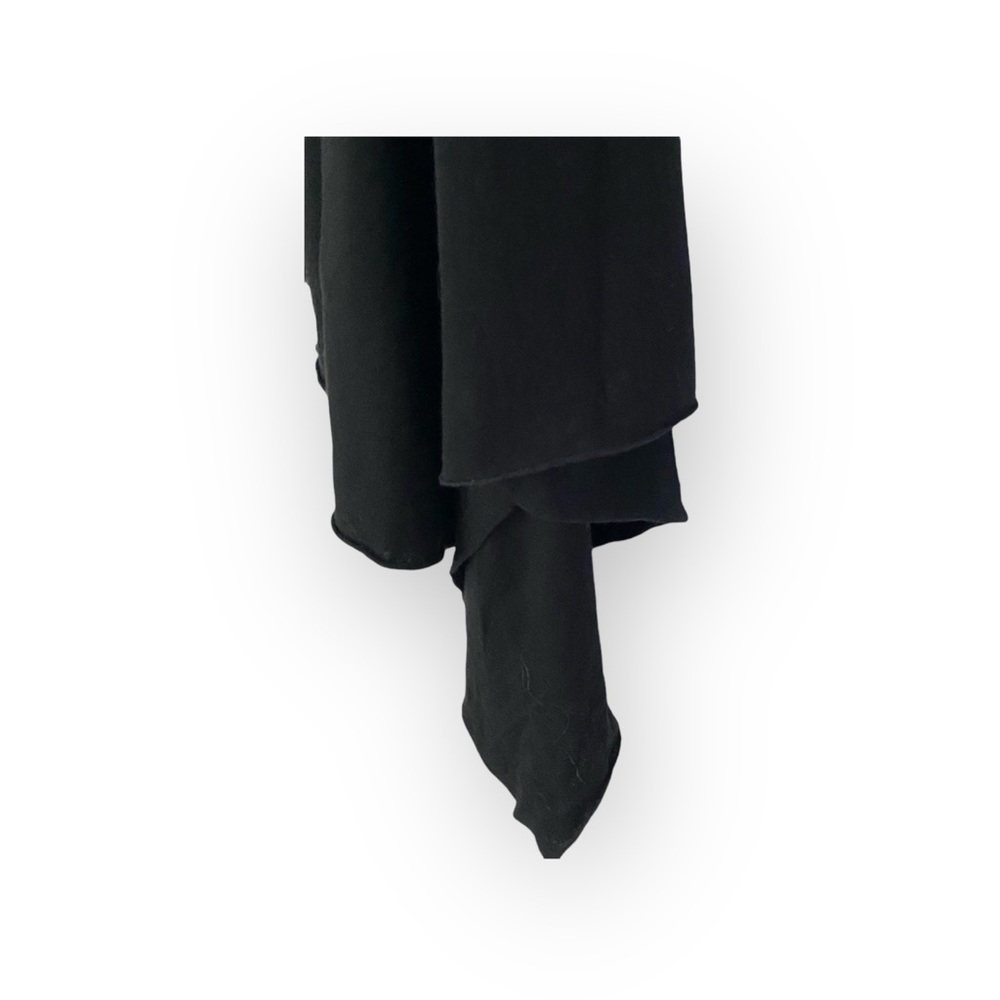 HTF: new Hard Tail ★ Float Layer Wrap Lightweight Cotton Mini Skirt ★ Black ★ S - Picture 9 of 16